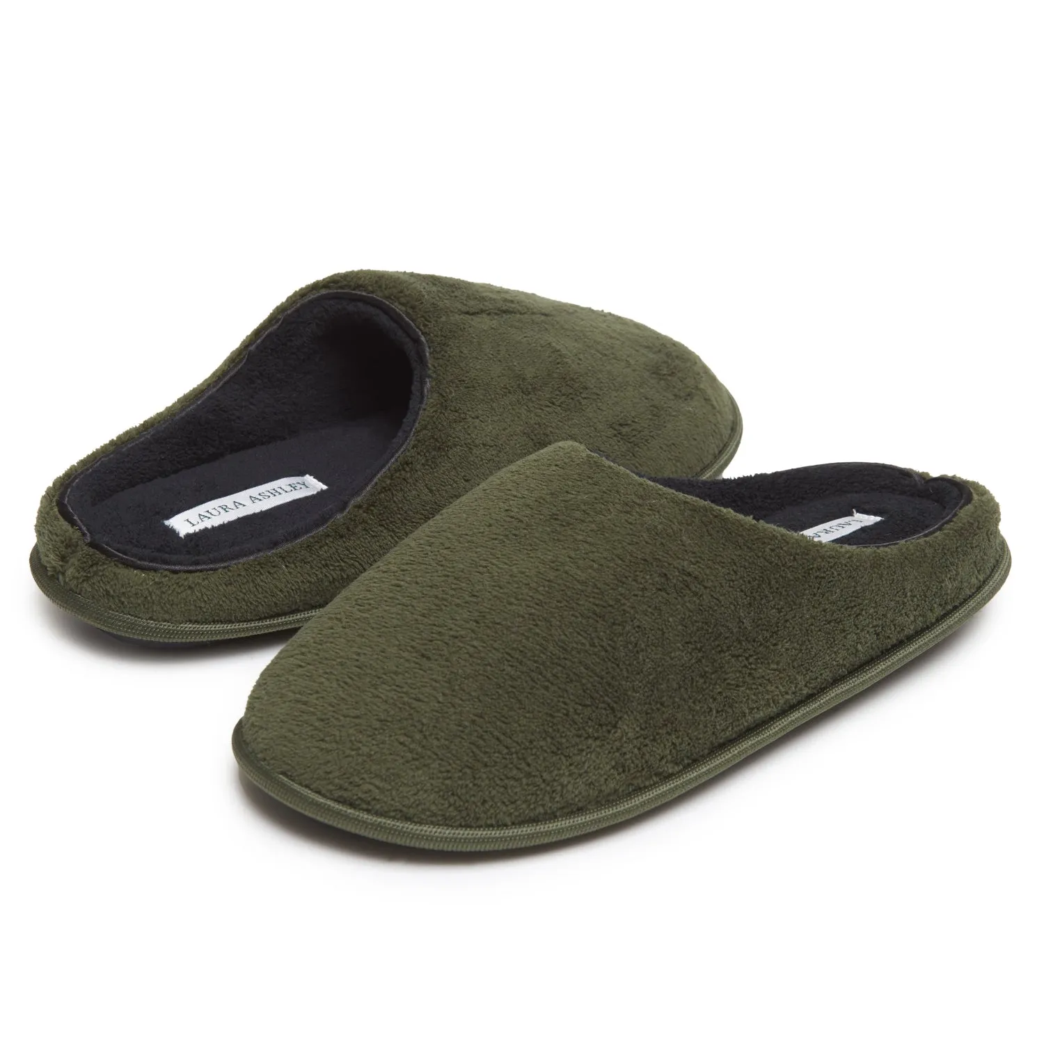 Laura Ashley Women's Spa Slip-On Clog Slippers with Memory Foam | House Slippers with Cushioned Insole for Ladies