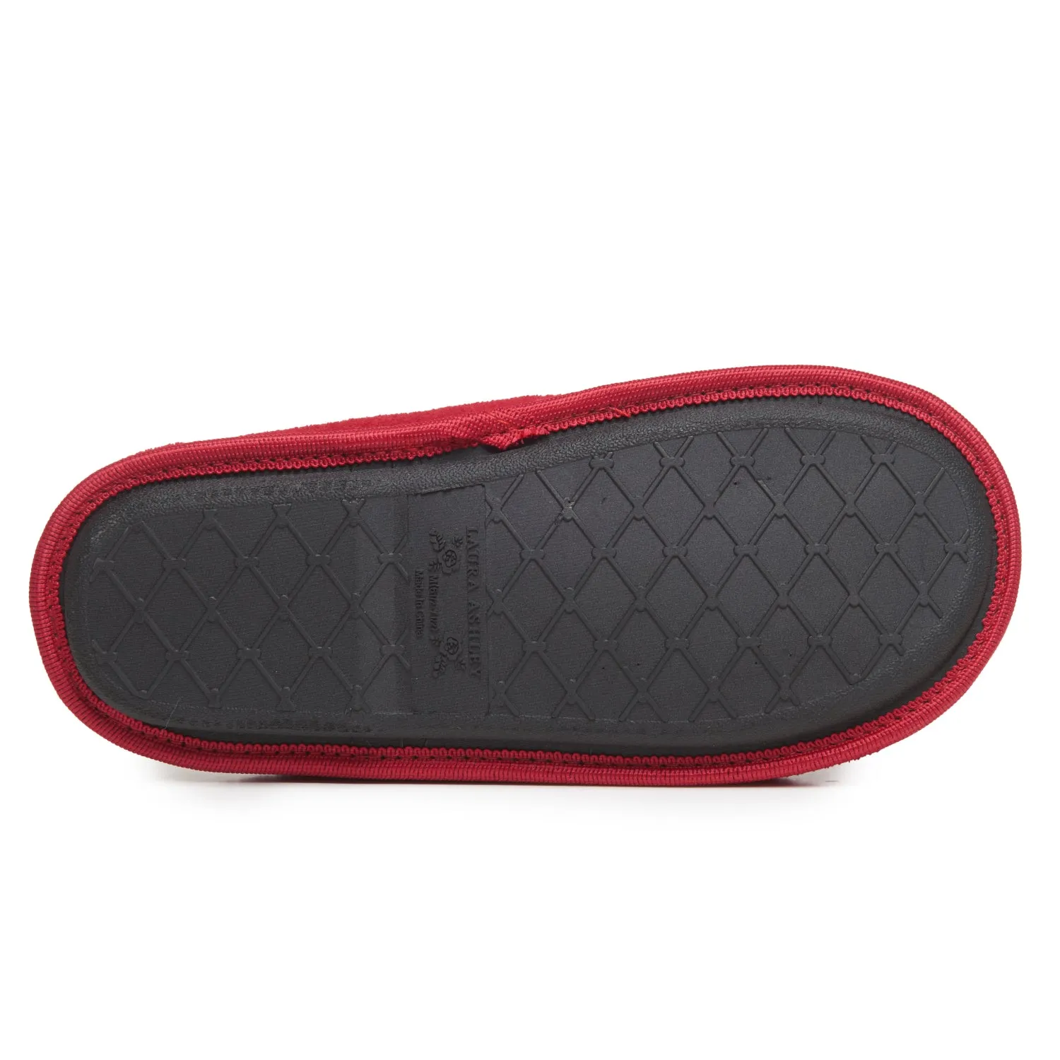 Laura Ashley Women's Spa Slip-On Clog Slippers with Memory Foam | House Slippers with Cushioned Insole for Ladies