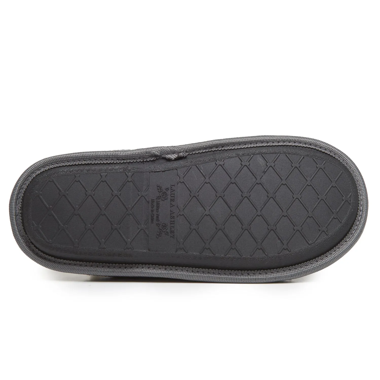 Laura Ashley Women's Spa Slip-On Clog Slippers with Memory Foam | House Slippers with Cushioned Insole for Ladies