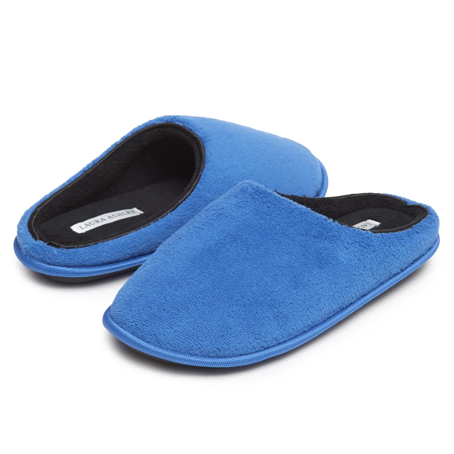 Laura Ashley Women's Spa Slip-On Clog Slippers with Memory Foam | House Slippers with Cushioned Insole for Ladies