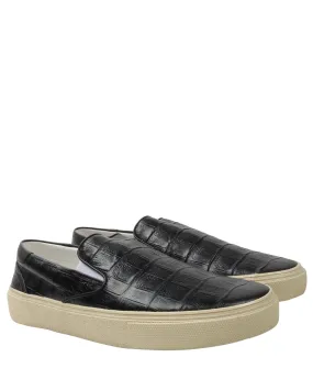 Leather Slip On Sneaker