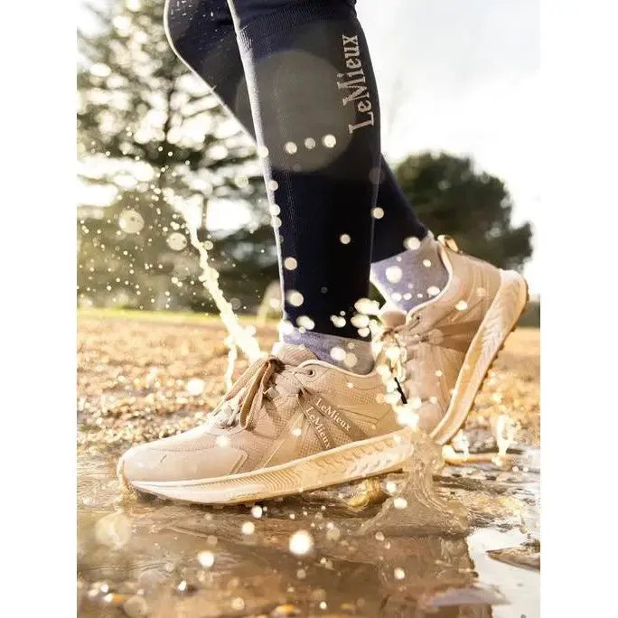 LeMieux Trax Waterproof Trainer Stone