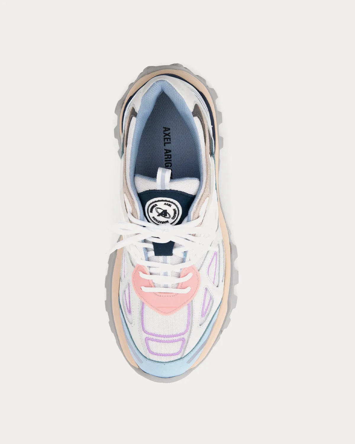 Marathon R-Tic Runner White / Baby Blue Low Top Sneakers