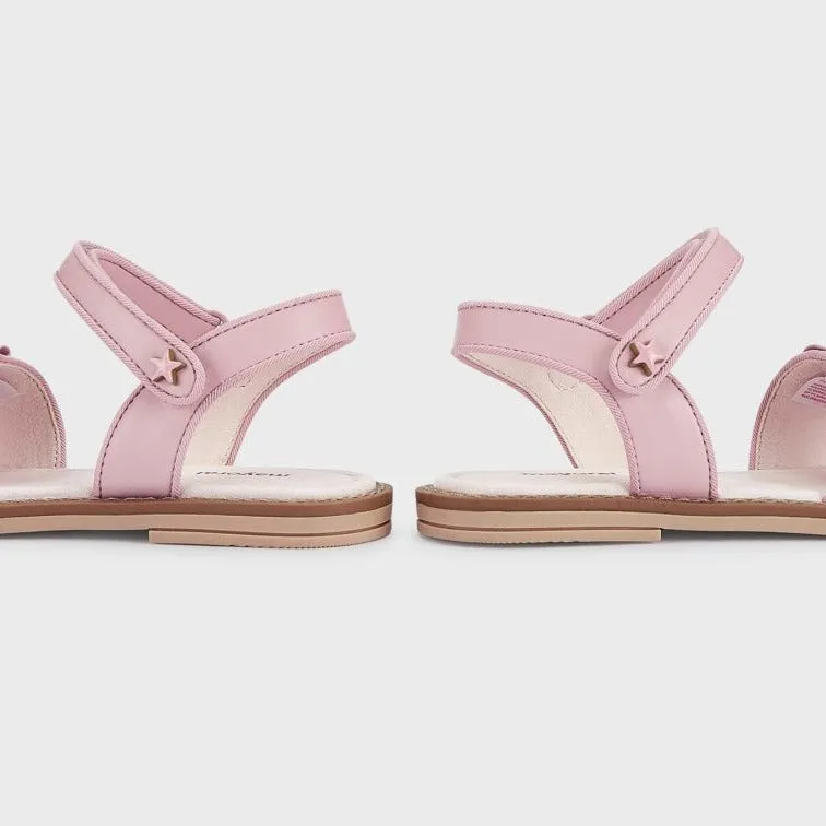 Mayoral Sandals with double bow - Pink