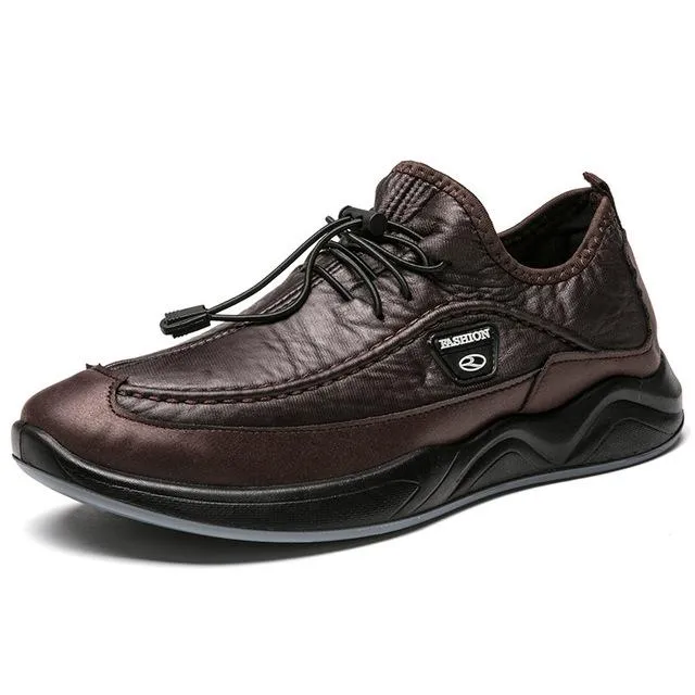 Men Shoes - New Casual Leather Waterproof Snow Boots