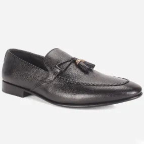 Mens "ZILIA" Leather Tassels Detailing Leather Shoes