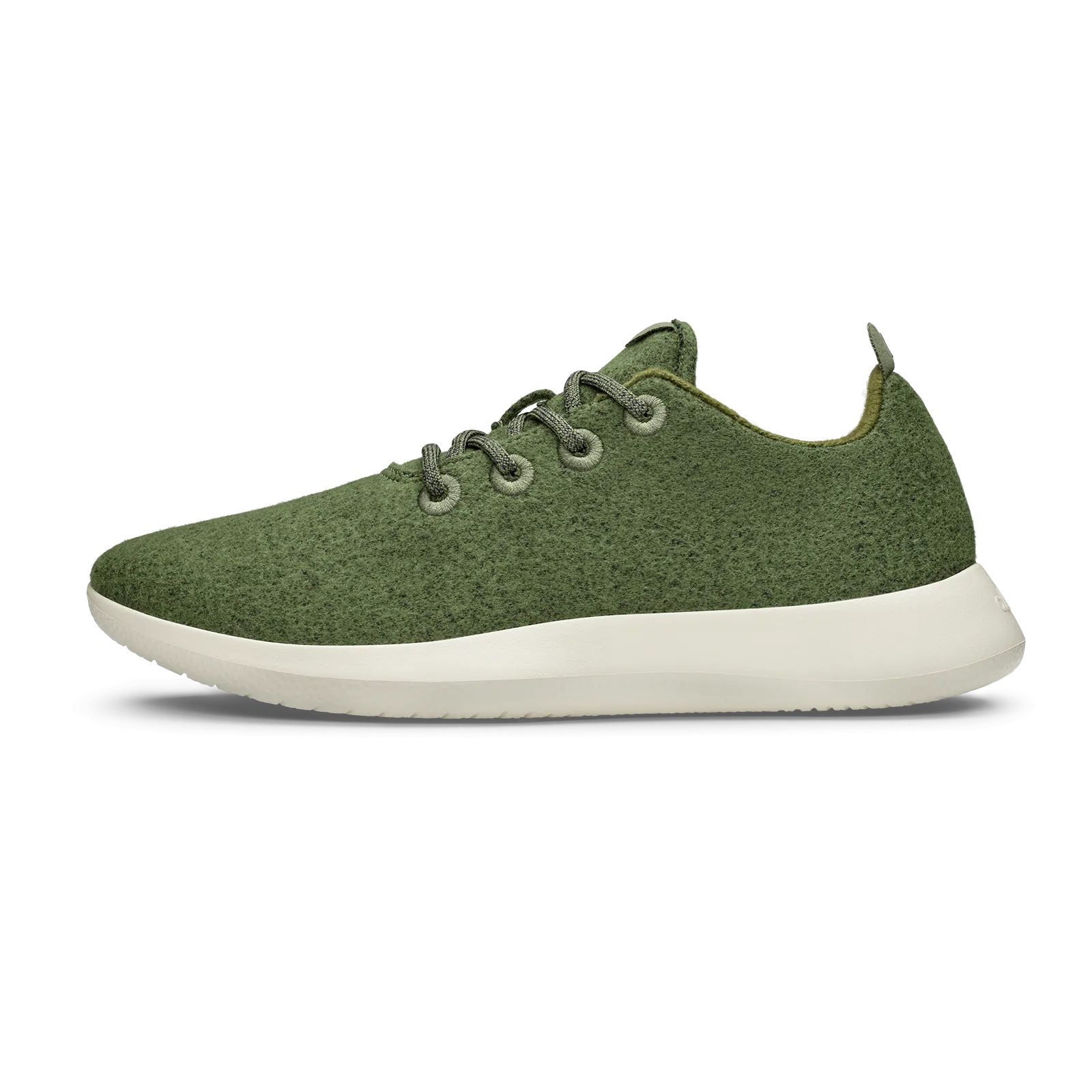 Men's Wool Runners - Thunder Green (Natural White Sole)