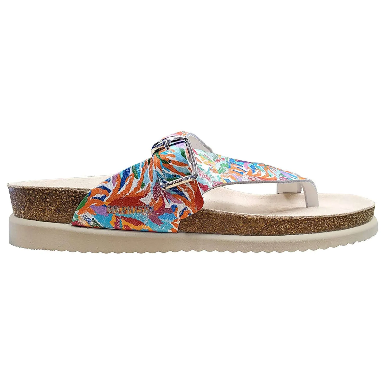 Mephisto Helen Patent Leather Women's Slide Sandals