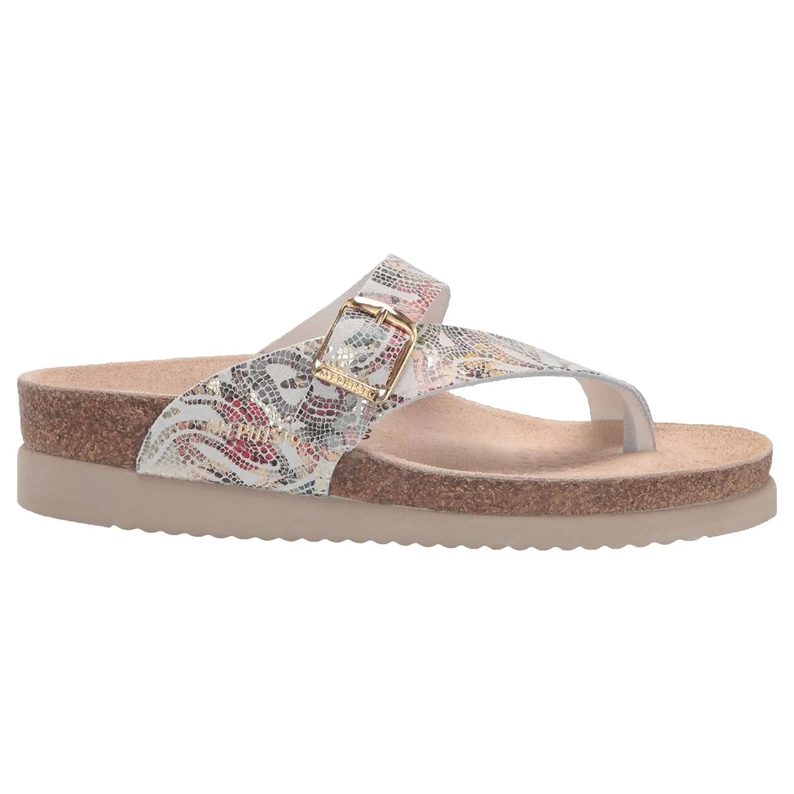 Mephisto Helen Patent Leather Women's Slide Sandals