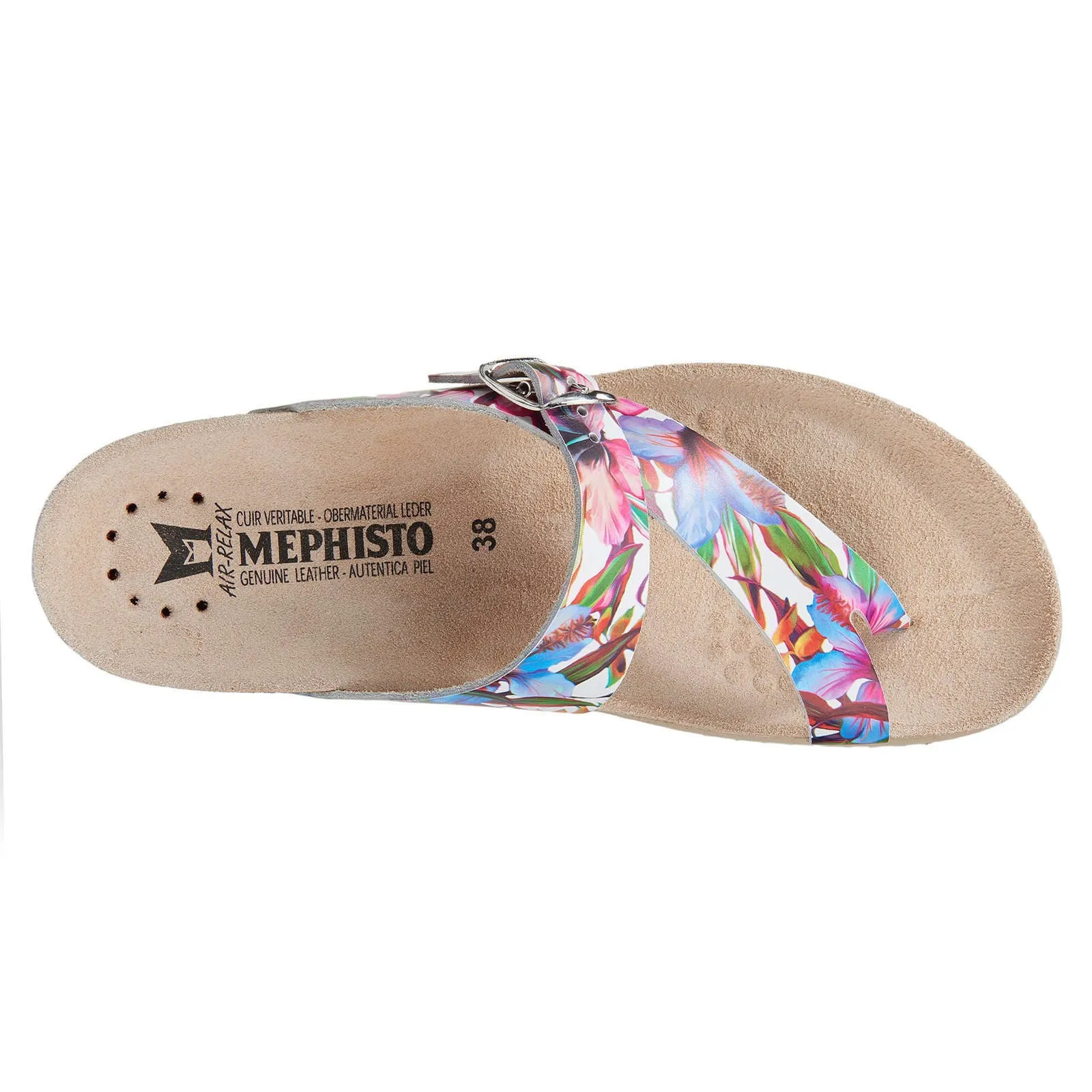 Mephisto Helen Patent Leather Women's Slide Sandals