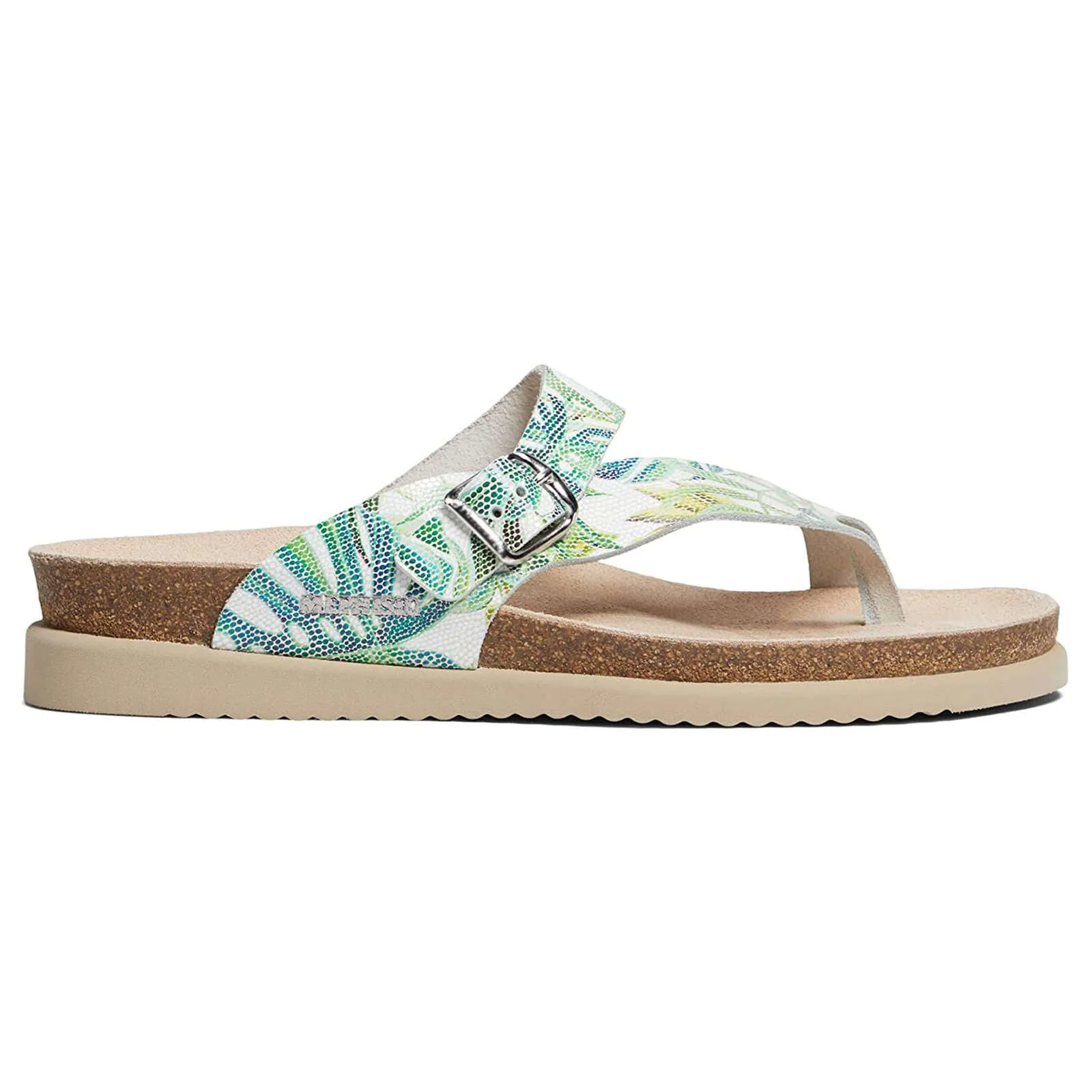 Mephisto Helen Patent Leather Women's Slide Sandals
