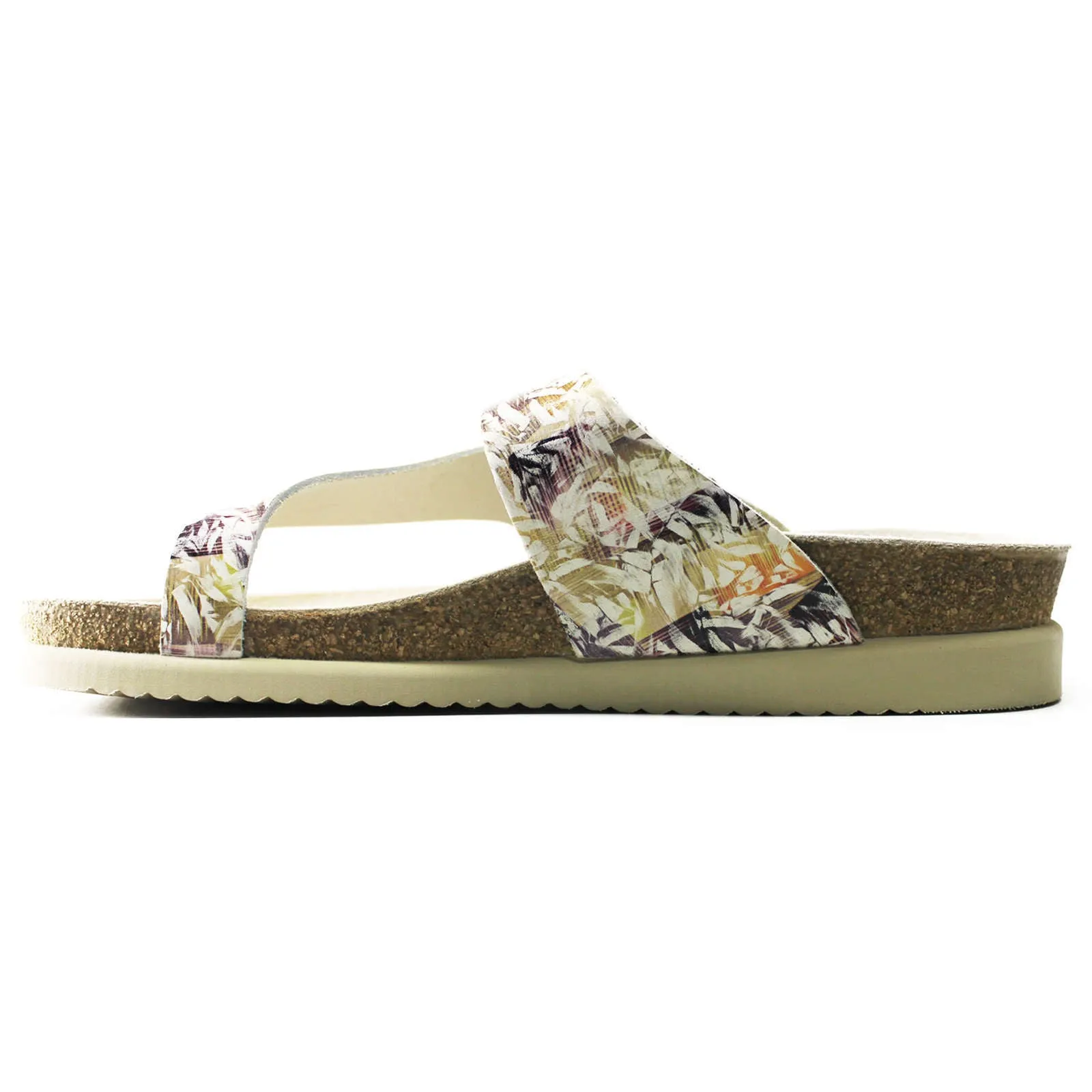 Mephisto Helen Patent Leather Women's Slide Sandals
