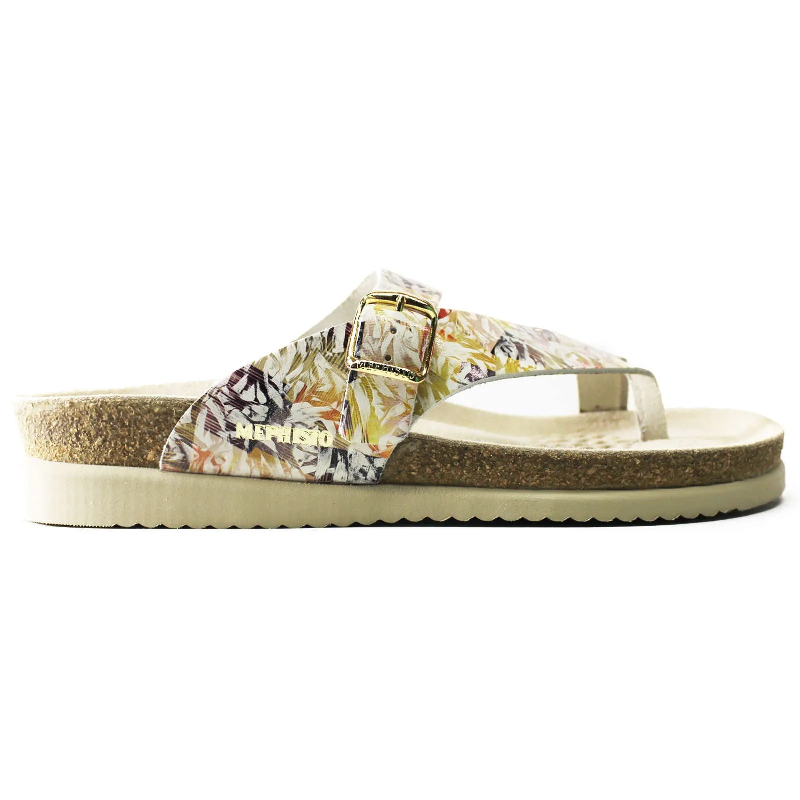 Mephisto Helen Patent Leather Women's Slide Sandals