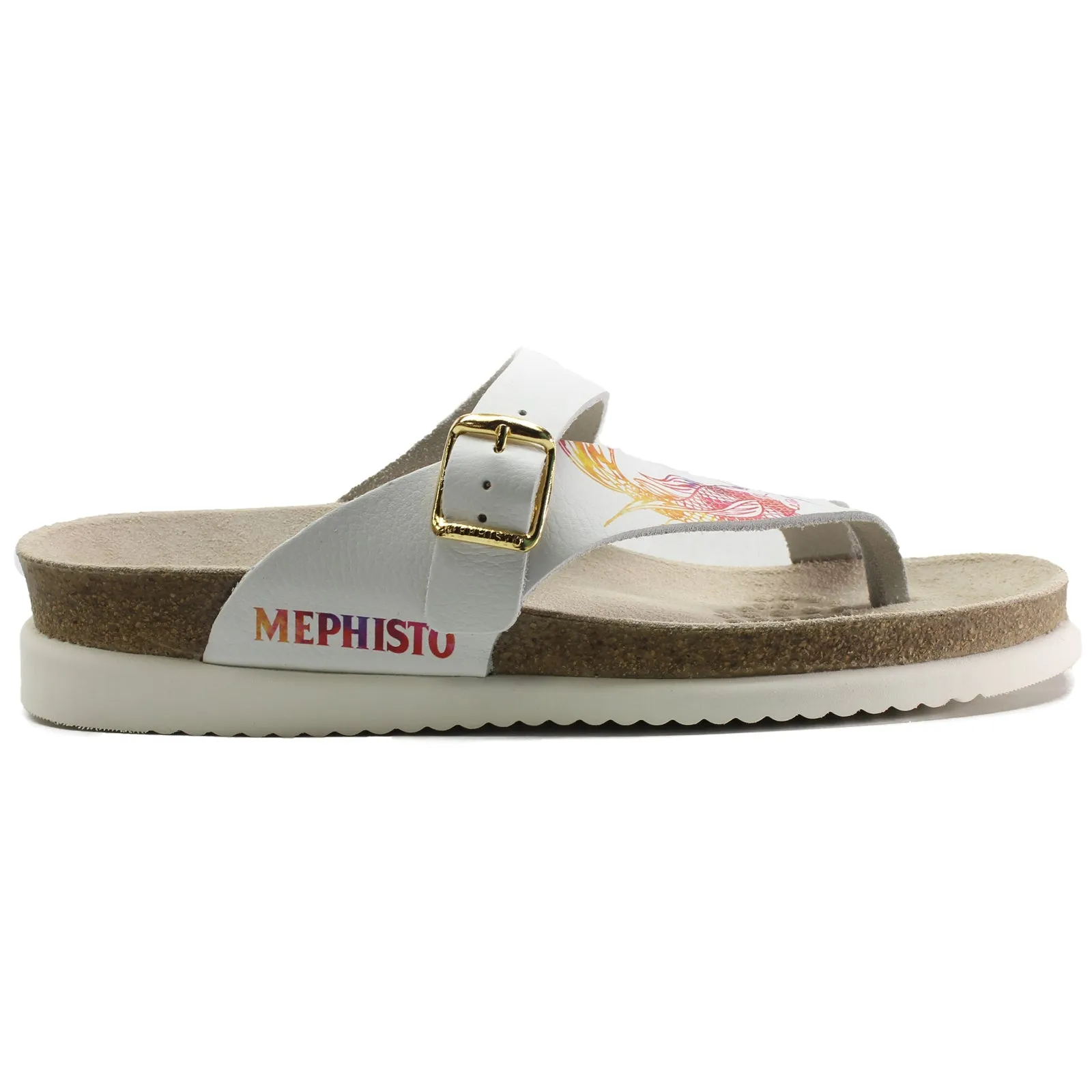 Mephisto Helen Patent Leather Women's Slide Sandals