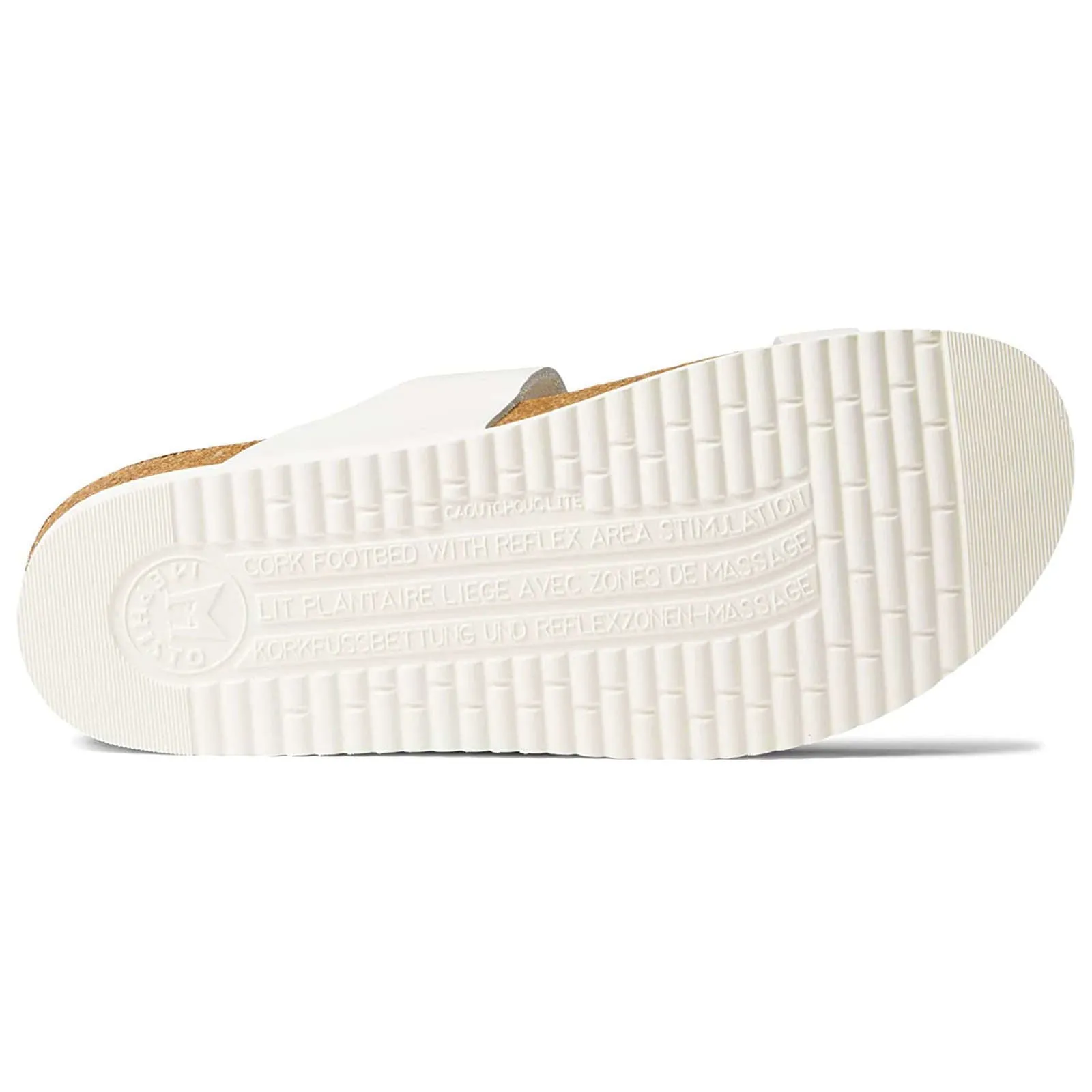 Mephisto Heleonore Full Grain Leather Women's Slide Sandals