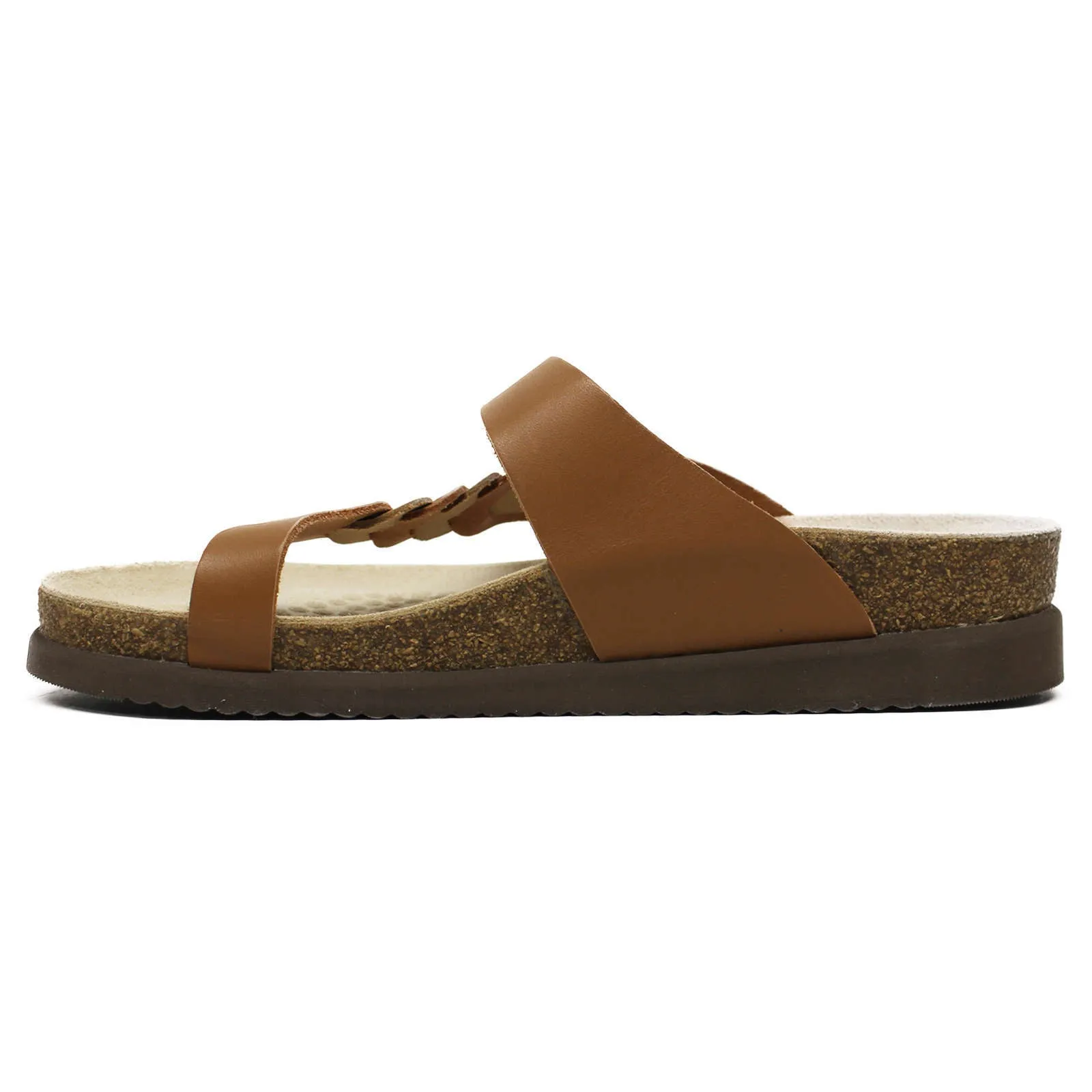 Mephisto Heleonore Full Grain Leather Women's Slide Sandals