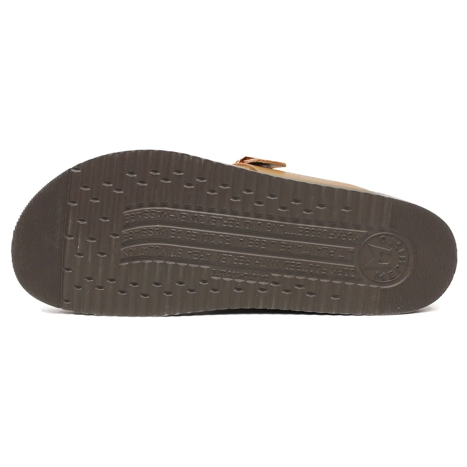 Mephisto Heleonore Full Grain Leather Women's Slide Sandals