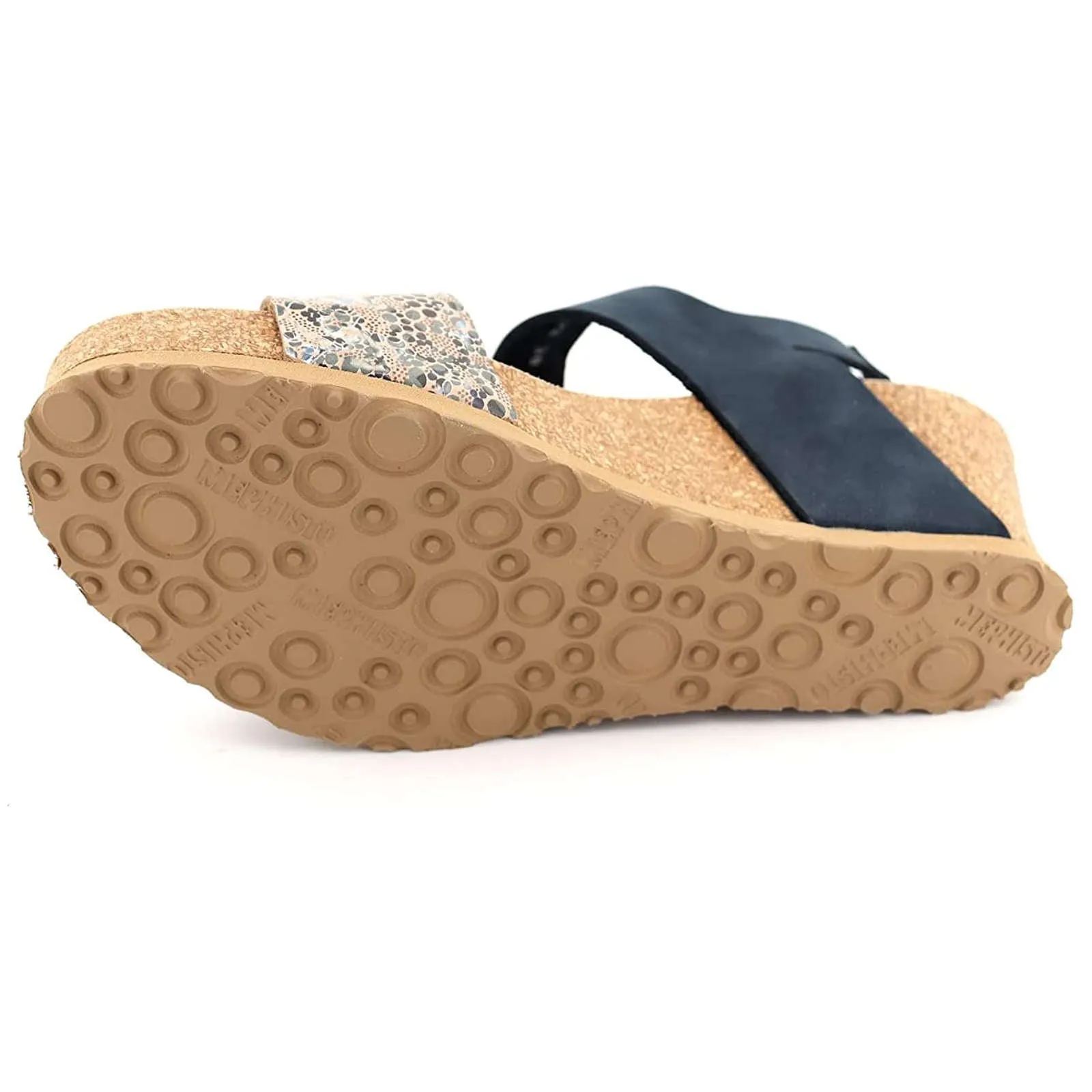 Mephisto Lissia Nubuck Leather Women's Wedge Sandals