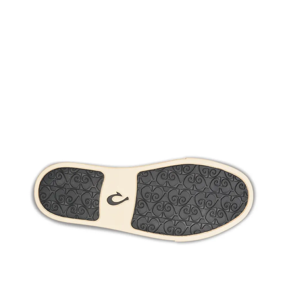 OluKai Women's Pehuea Mesh Slip On Sneaker (Black)