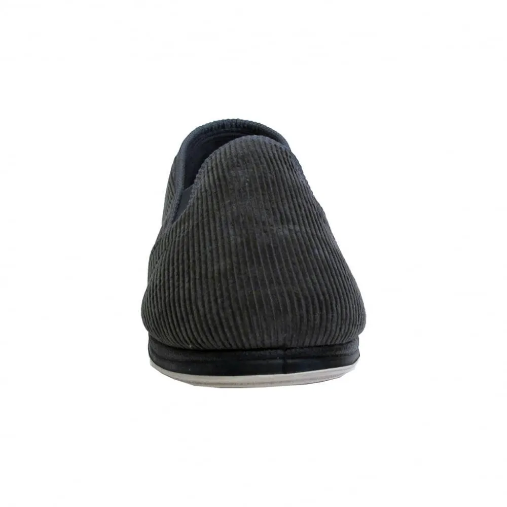 Padders Men's Slipper Albert Grey
