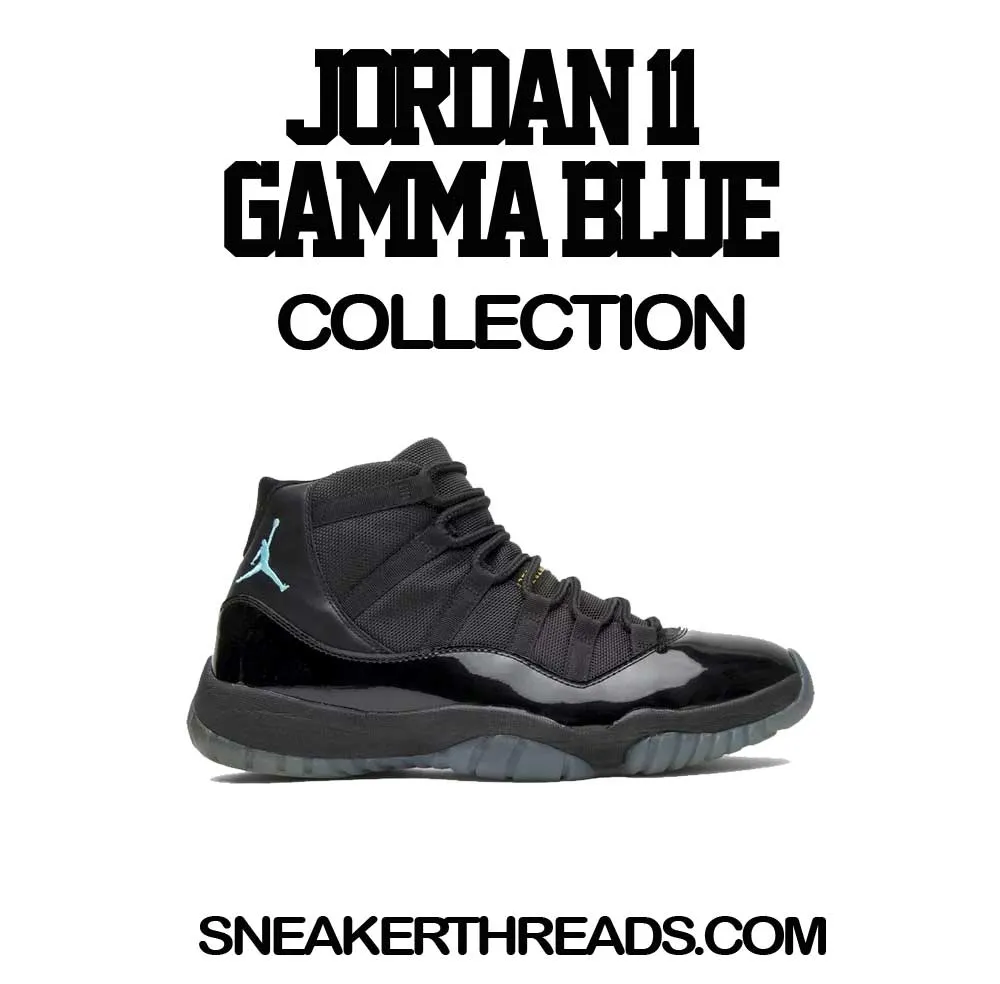 Retro 11 Gamma Blue Crest Hoodie Jogger Set