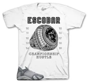 Retro 14 Flint Grey Champ Hustle Shirt