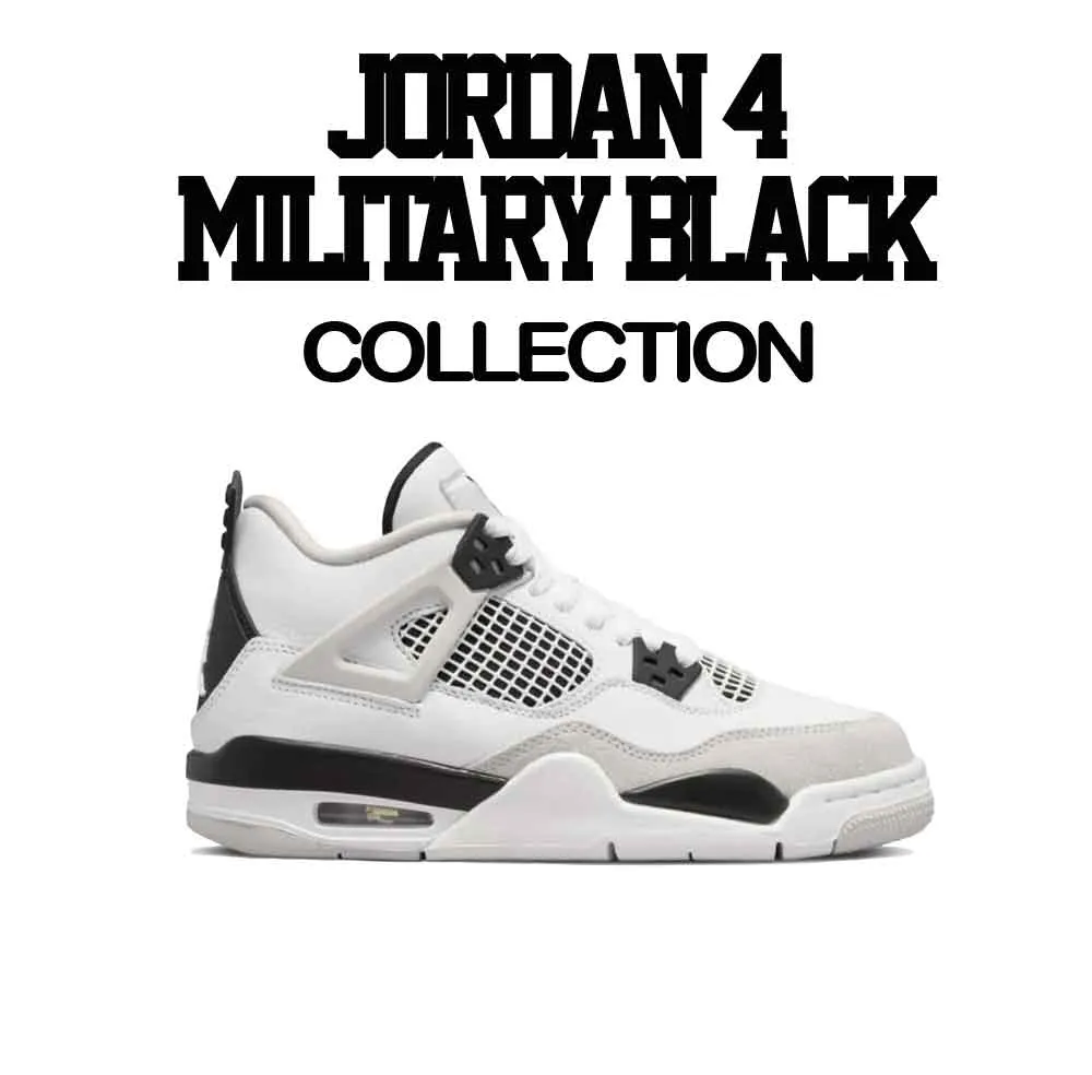 Retro 4 Military Black Too Close Shirt