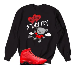 Retro 9 Chile Red Money Over Love
