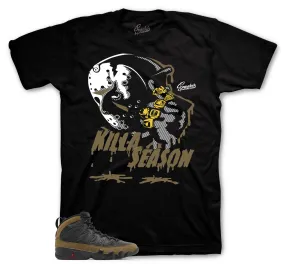 Retro 9 Olive Killa Season Shirt
