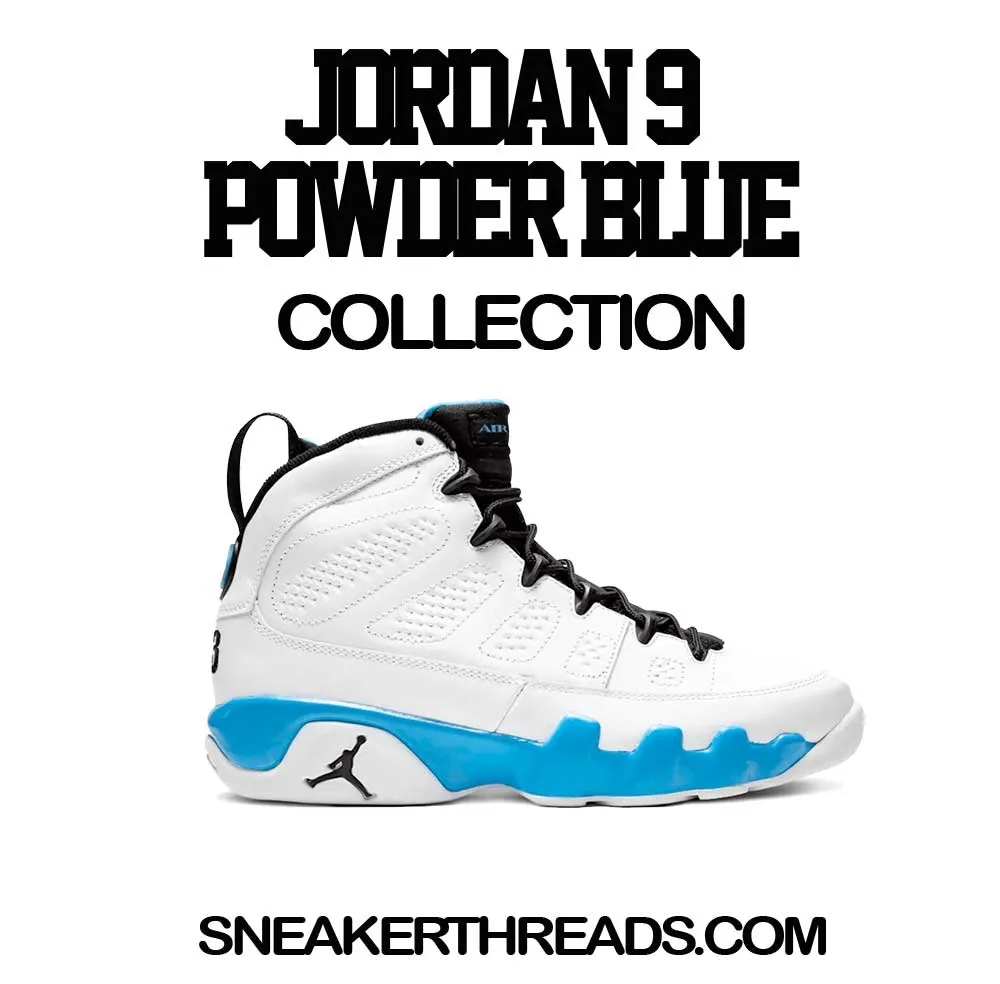 Retro 9 Powder Blue Got Em Satin Jacket