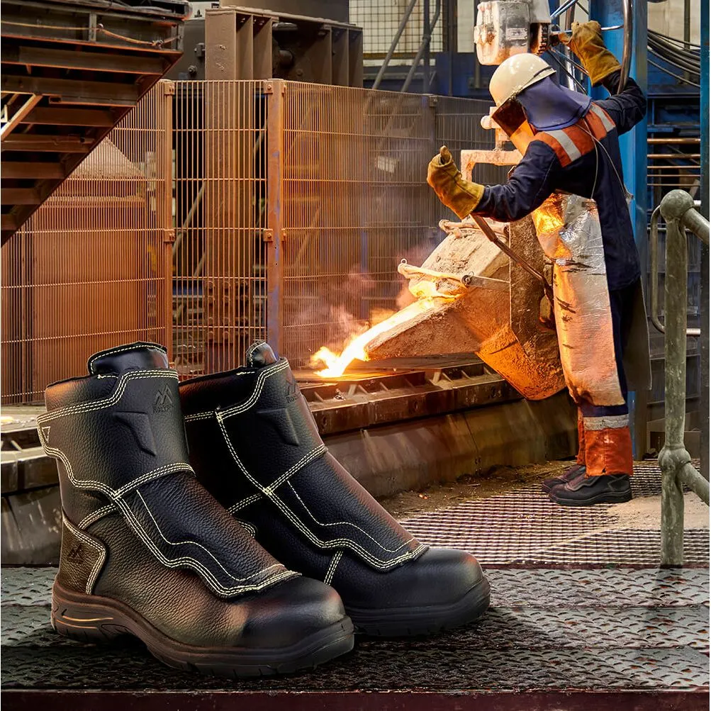 RockFall Helios Boots RF8000 - High Leg Electrical Hazard Foundry Work Boots RF8000