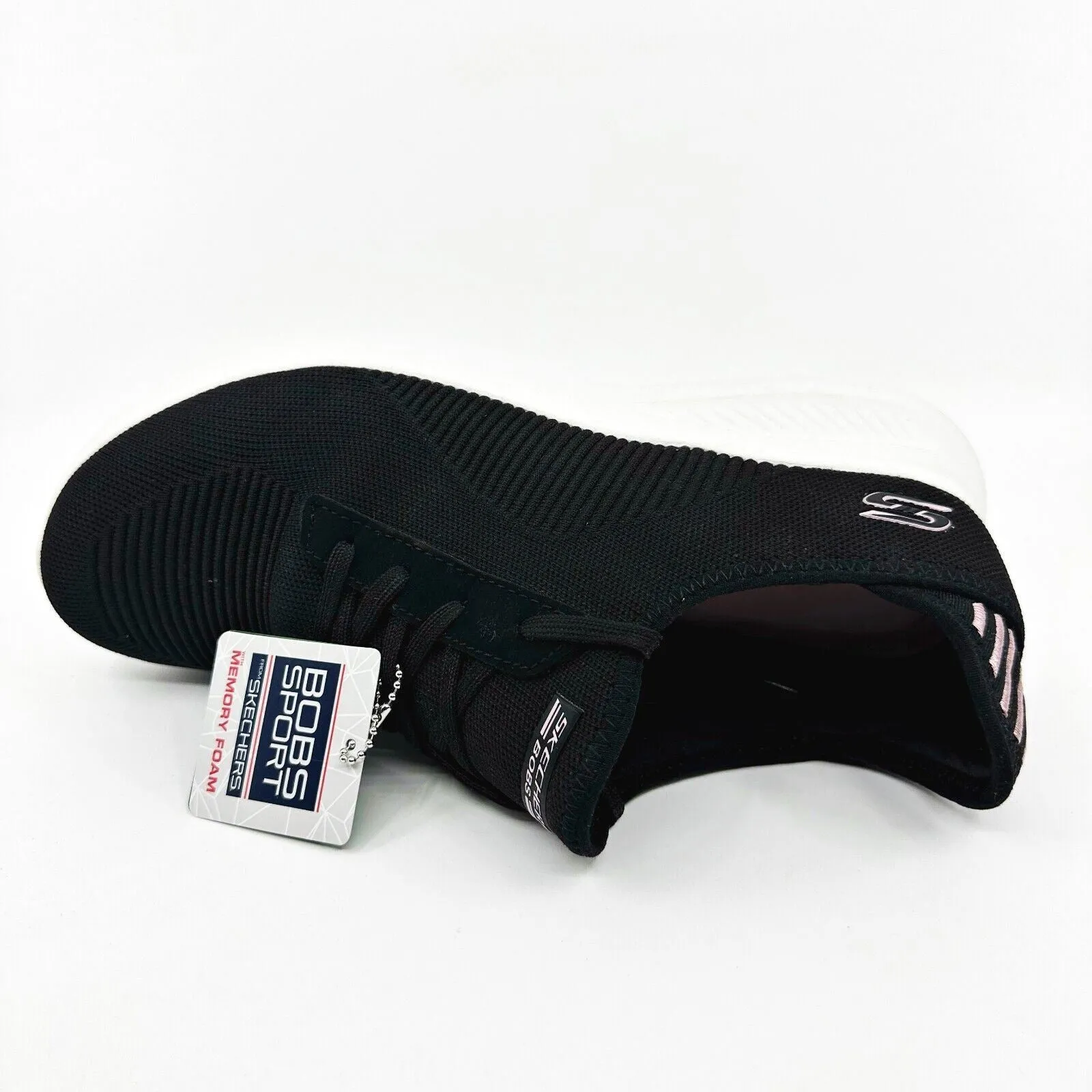 Skechers Bobs Buno Call Me Black Womens Size 11 Slip On Sneakers