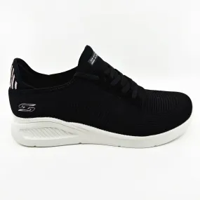 Skechers Bobs Buno Call Me Black Womens Size 11 Slip On Sneakers