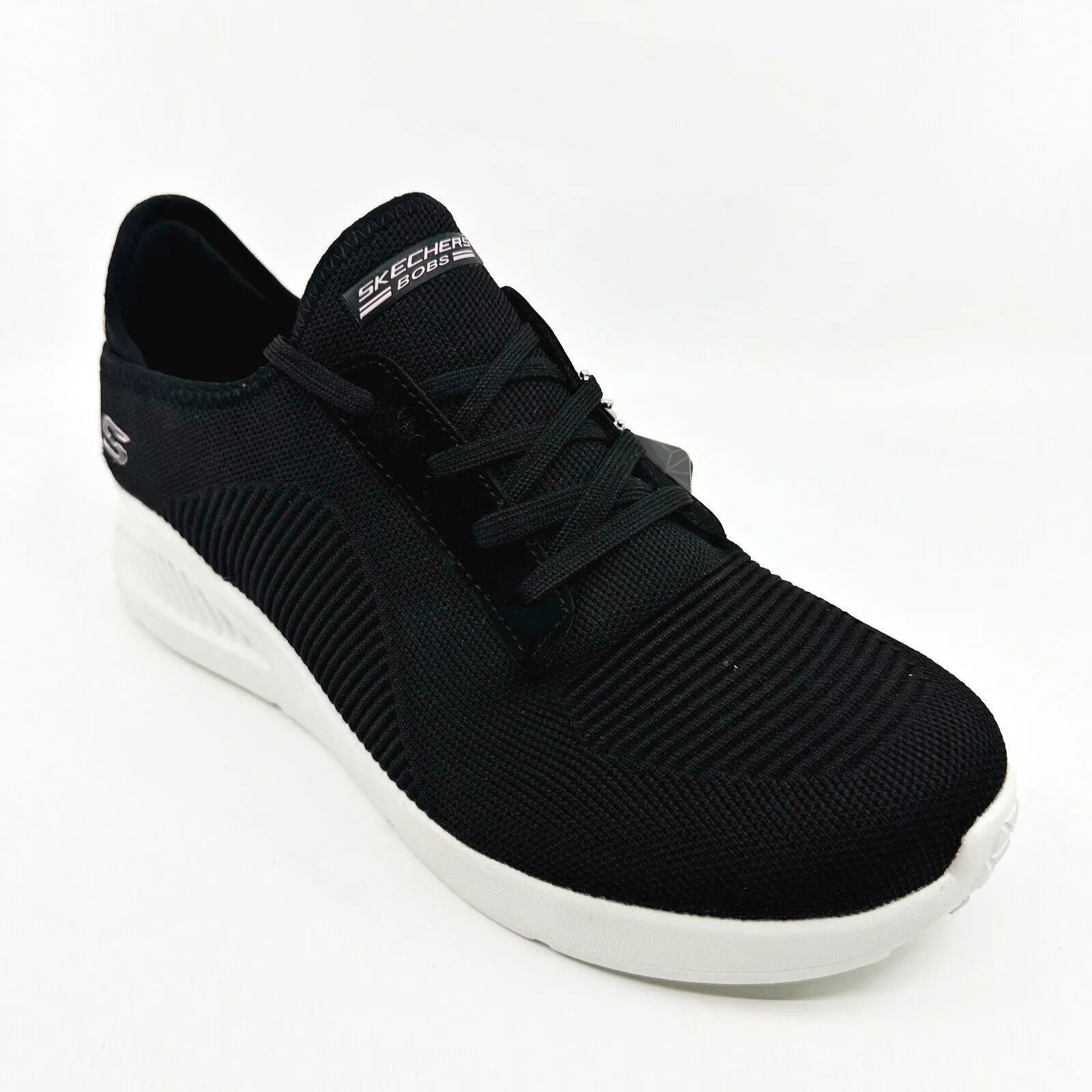 Skechers Bobs Buno Call Me Black Womens Size 11 Slip On Sneakers