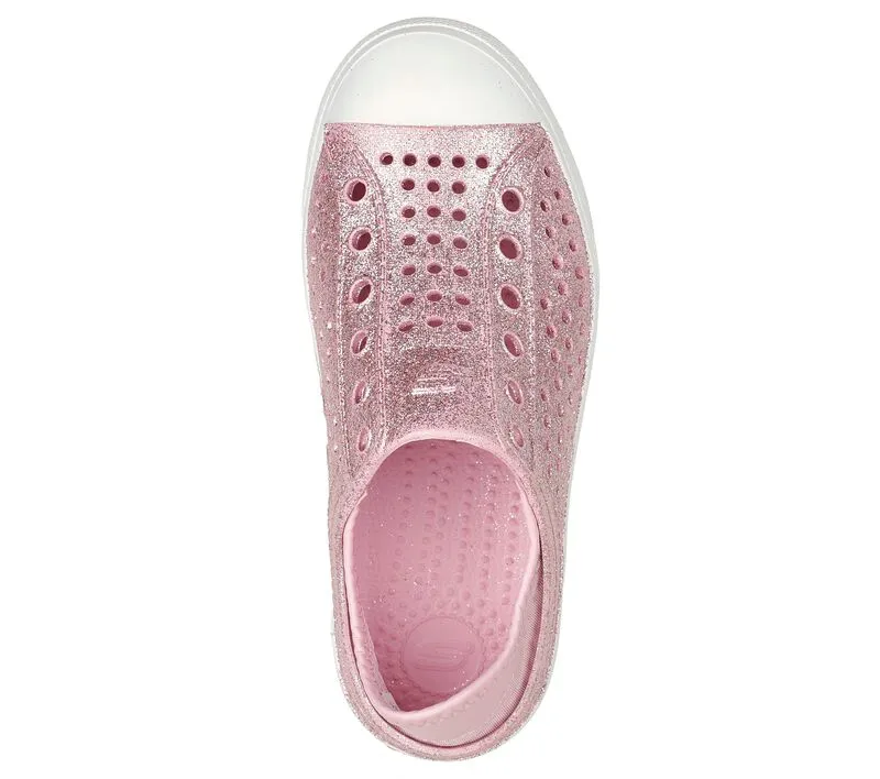Skechers Children's Foamies: Guzman Steps Glitter Mist - Pink
