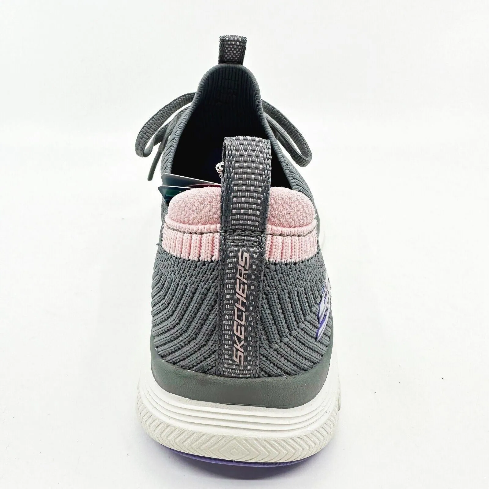 Skechers Flex Appeal 4.0 Victory Lap Charcoal Pink Womens Size 5 Sneakers