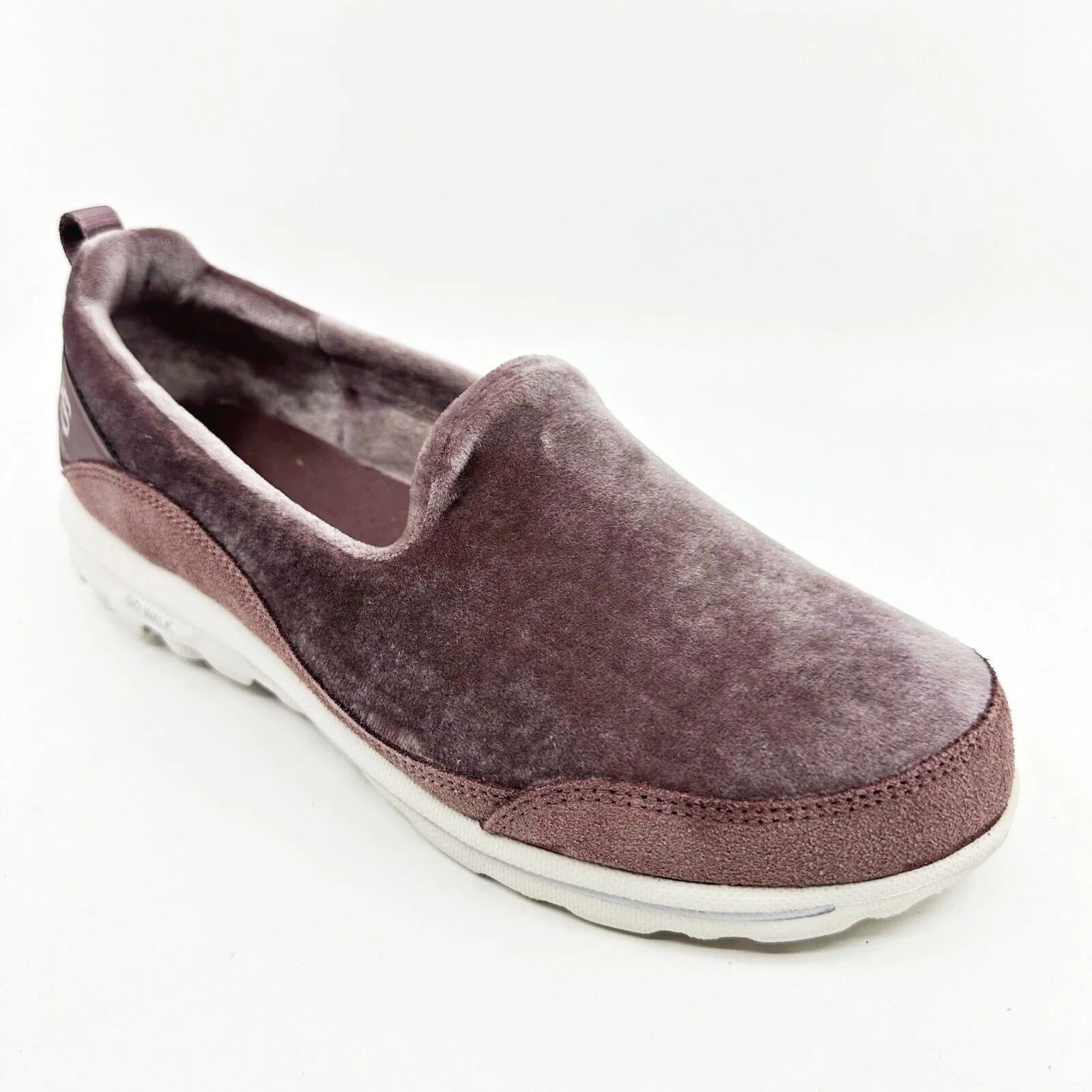 Skechers Go Walk Classic Swanky Mauve Womens Size 8.5 Slip On Comfort Shoes