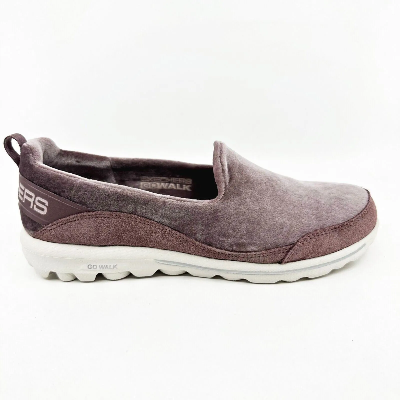 Skechers Go Walk Classic Swanky Mauve Womens Size 8.5 Slip On Comfort Shoes
