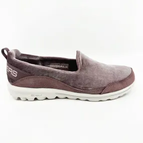 Skechers Go Walk Classic Swanky Mauve Womens Size 8.5 Slip On Comfort Shoes