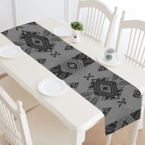 Sovereign Nation Gray Table Runner 16x72 inch