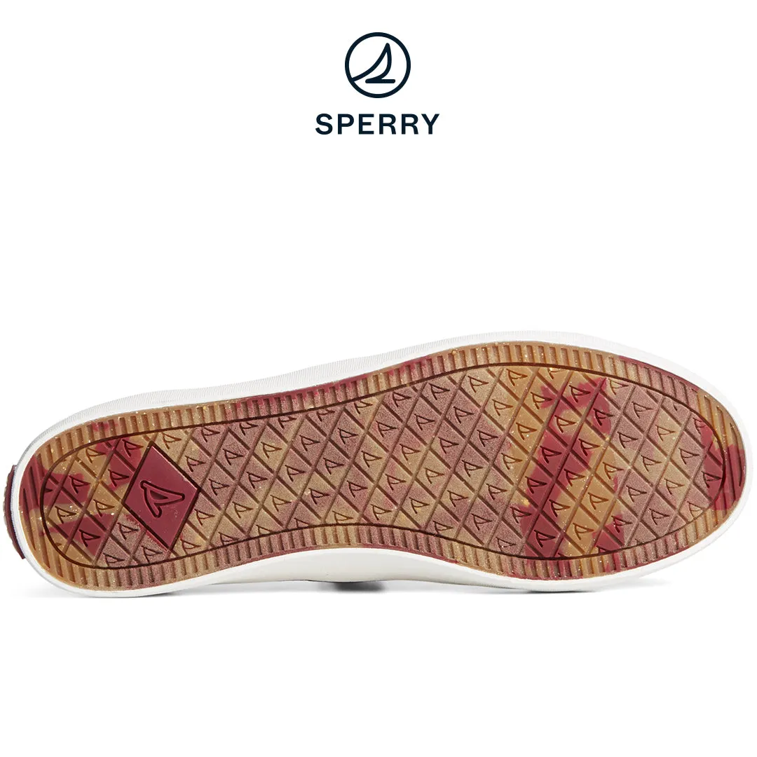Sperry Women's SeaCycled™ Crest Vibe Jacquard Sneaker Cordovan (STS88903)