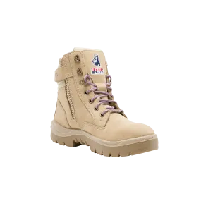 Steel Blue Women's Work Boots Southern Cross Zip S3 - SAND