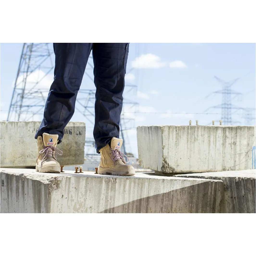 Steel Blue Women's Work Boots Southern Cross Zip S3 - SAND
