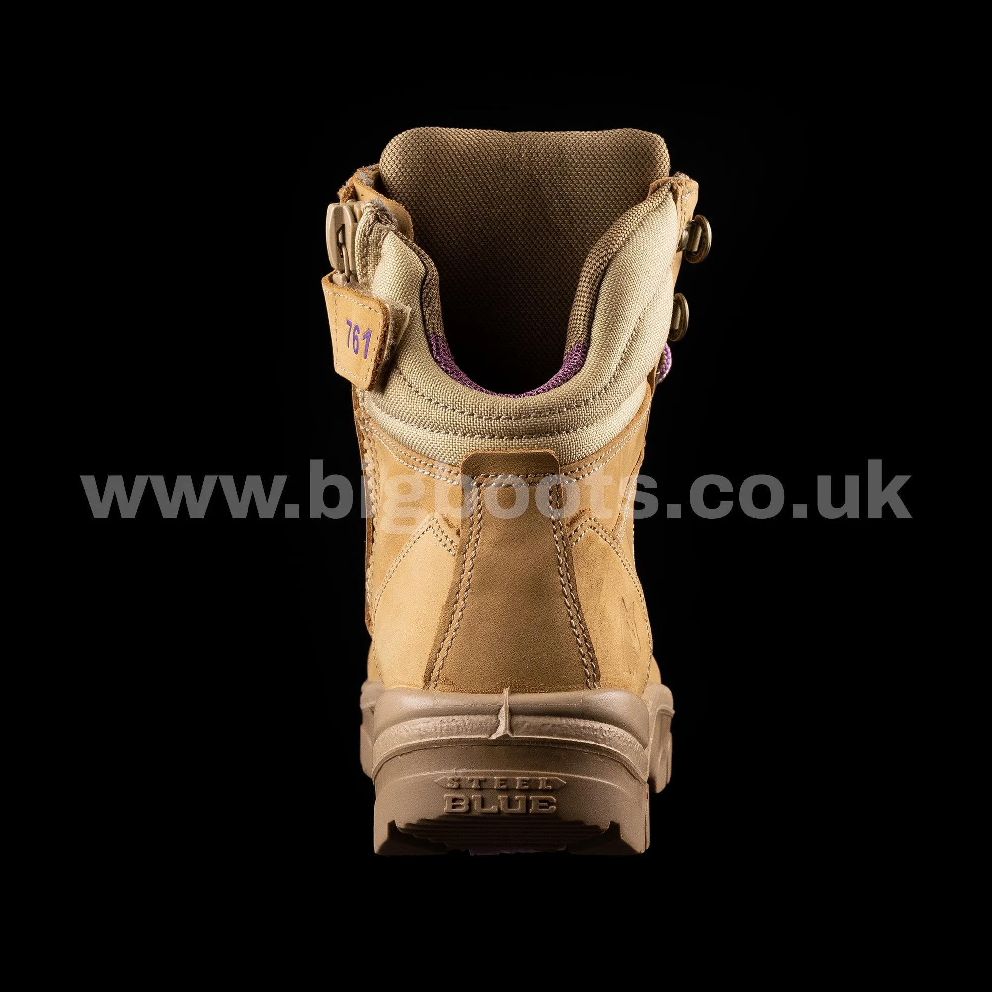 Steel Blue Women's Work Boots Southern Cross Zip S3 - SAND