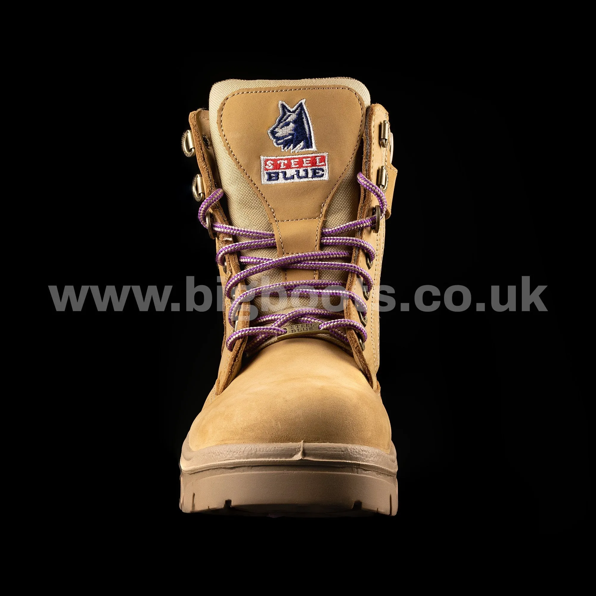 Steel Blue Women's Work Boots Southern Cross Zip S3 - SAND