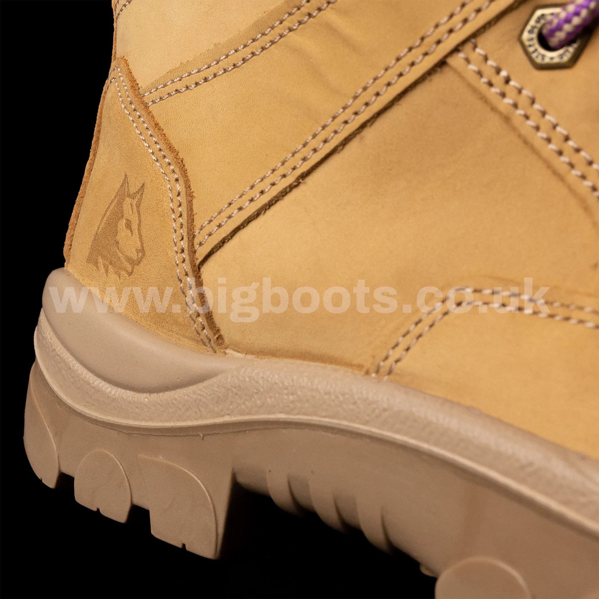 Steel Blue Women's Work Boots Southern Cross Zip S3 - SAND