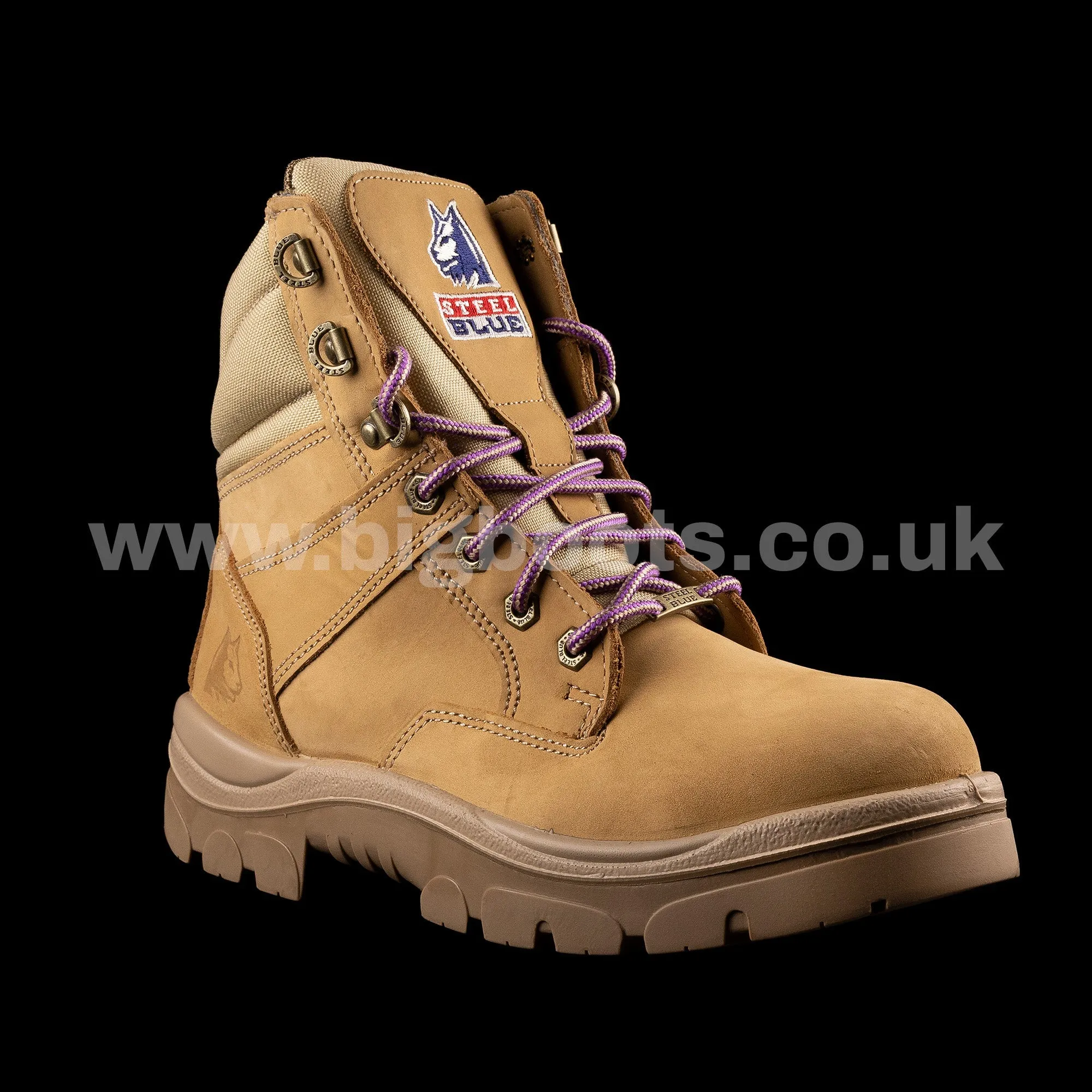 Steel Blue Women's Work Boots Southern Cross Zip S3 - SAND