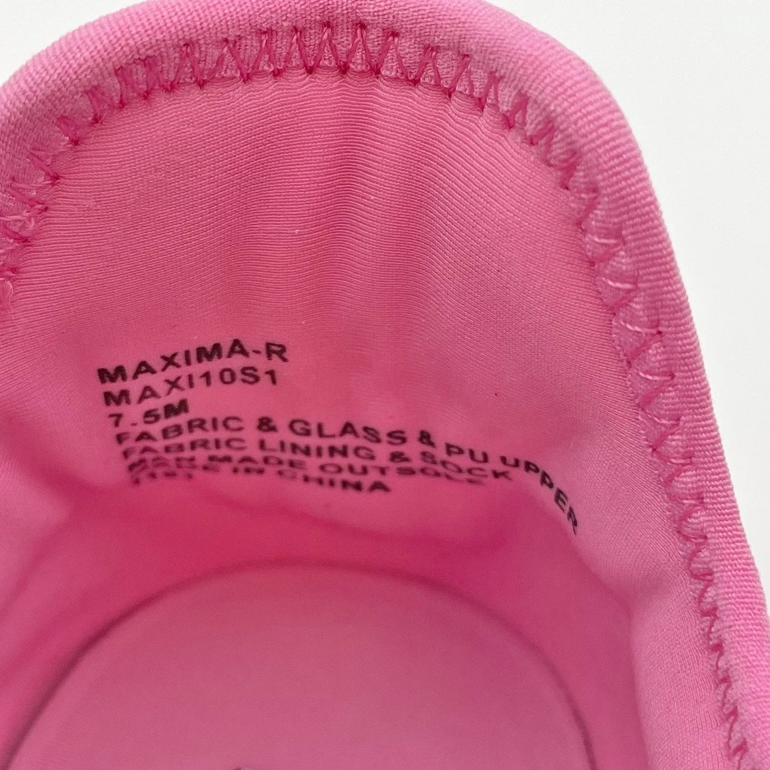 Steve Madden Women's Maxima-R Sneaker Size 7.5 Pink Rhinestone Embellished