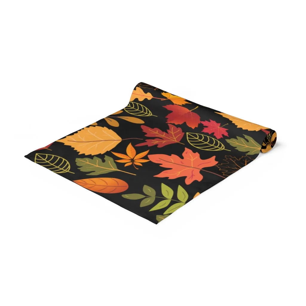 Thanksgiving Table Runner / Fall Leaves Table Runner