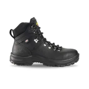 Thorogood Men's 804-6365 Steel Toe Made in USA WP 6" Work Boot - Black
